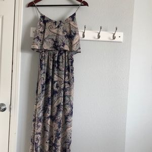 Long Summer Maxi Dress, XS